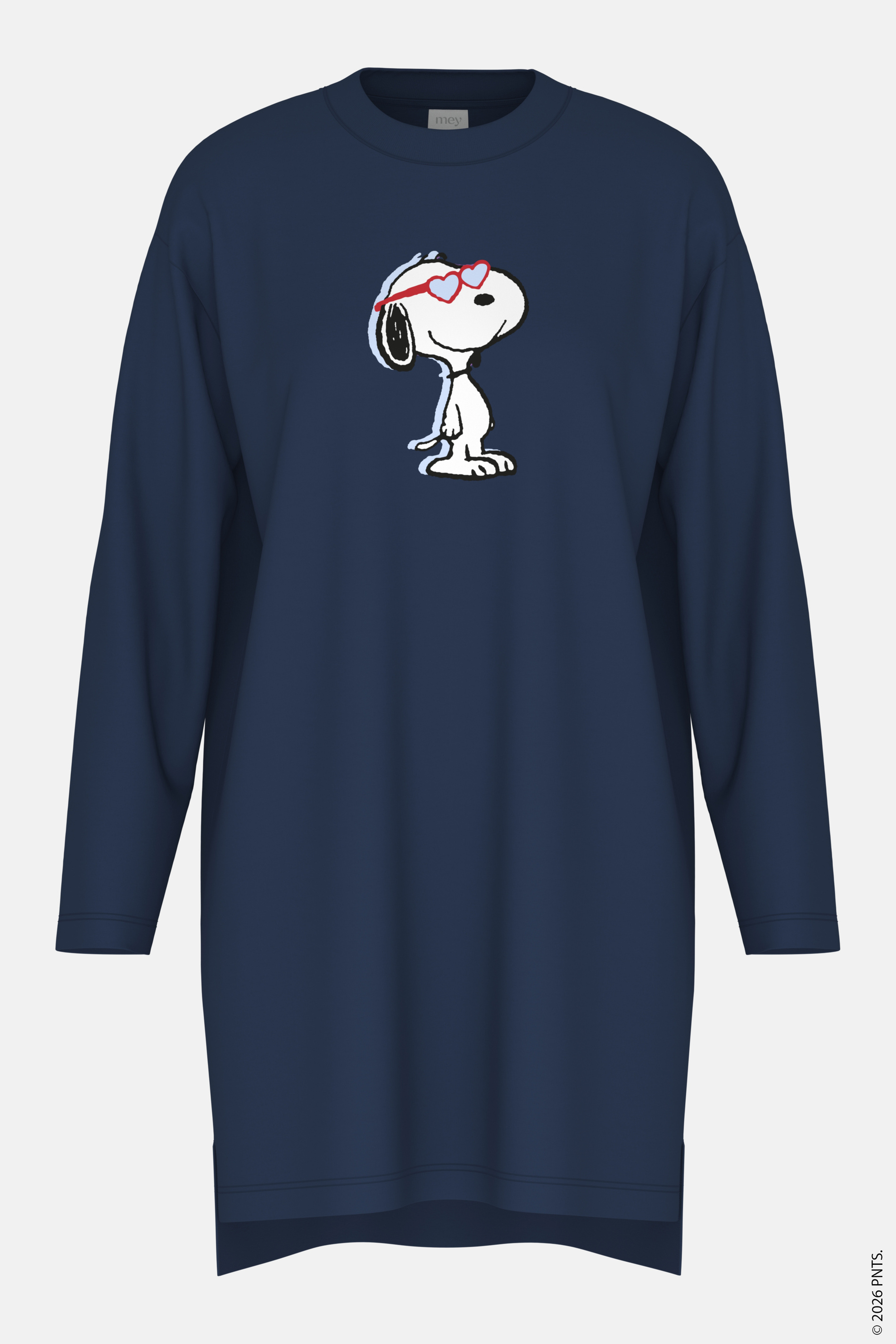 Bigshirt met lange mouwen Serie mey x Peanuts Blue Zodiac, foto 3