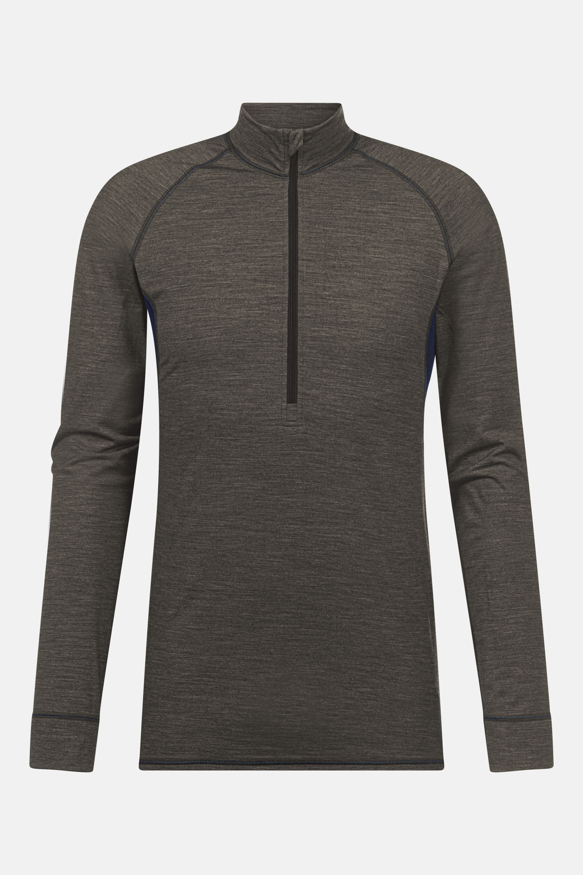 Mey Shirt met lange mouwen Prfrmnc+ Opstaande kraag met ritssluiting, sneldrogend