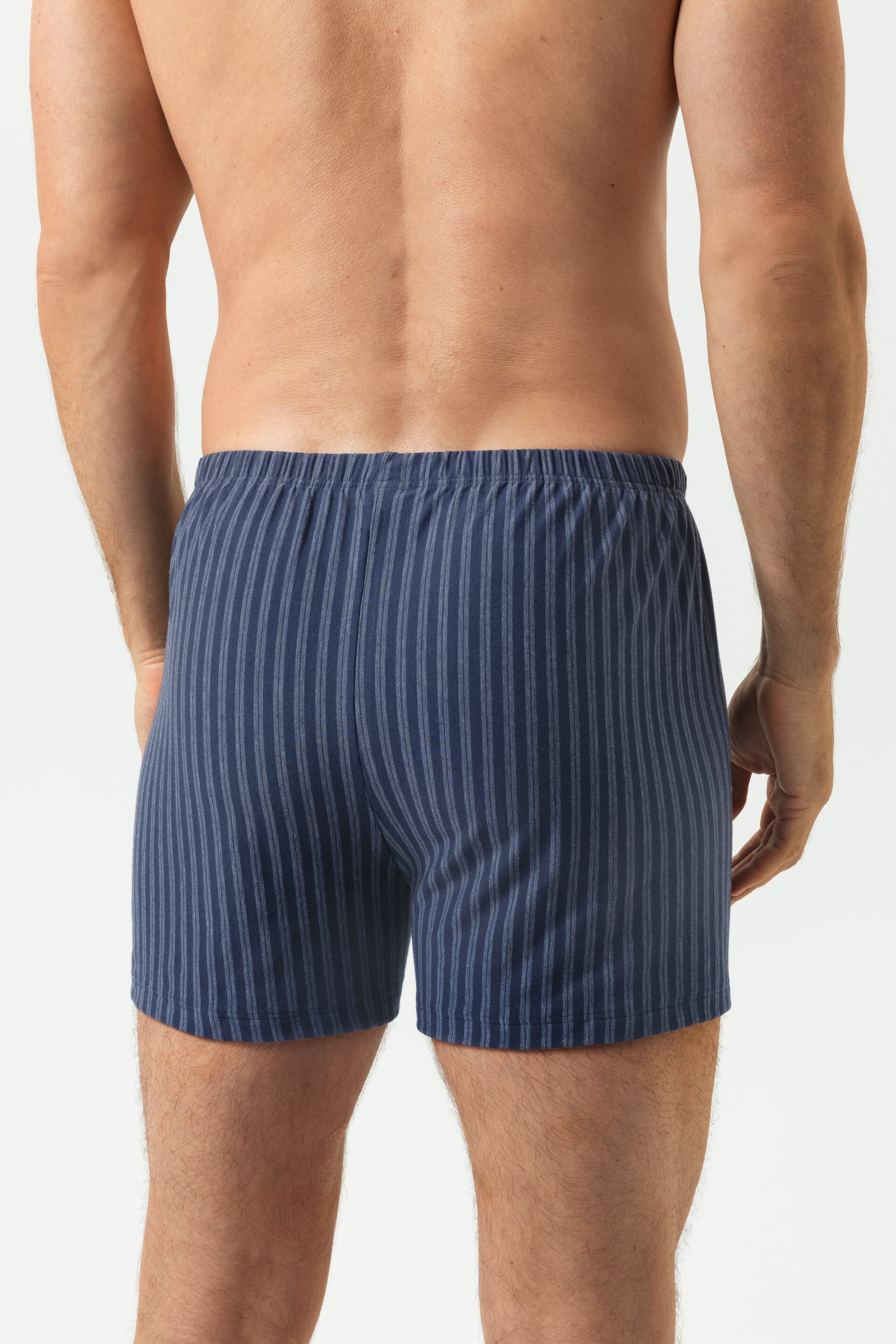 Mey Boxershorts Serie Denim Stripes Yacht Blue, foto 2