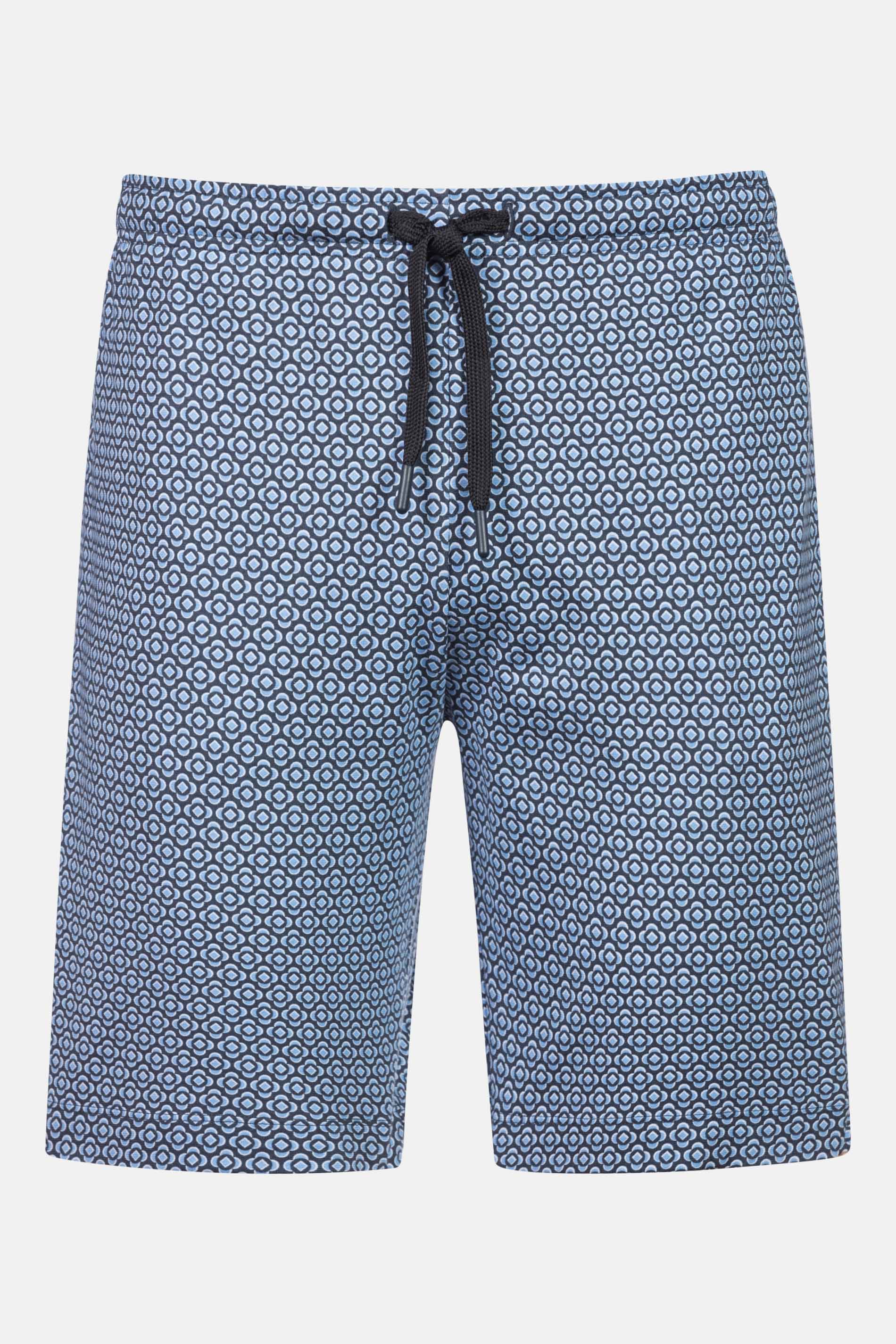 Mey Herren Hose Kurz Serie Round Geo Thunder Grey Grau