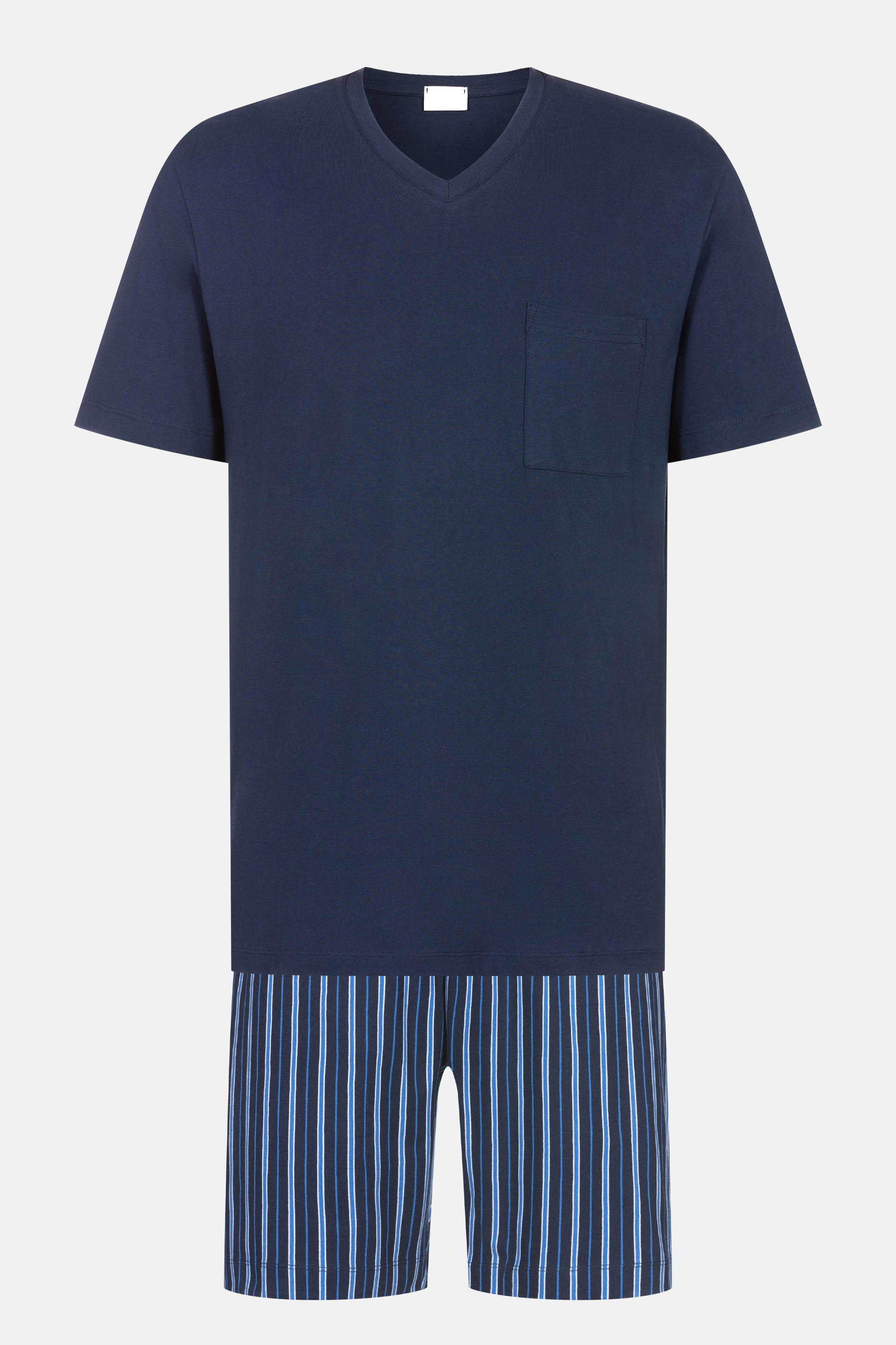 Mey Herren Anzug Serie Straight Yacht Blue Blau