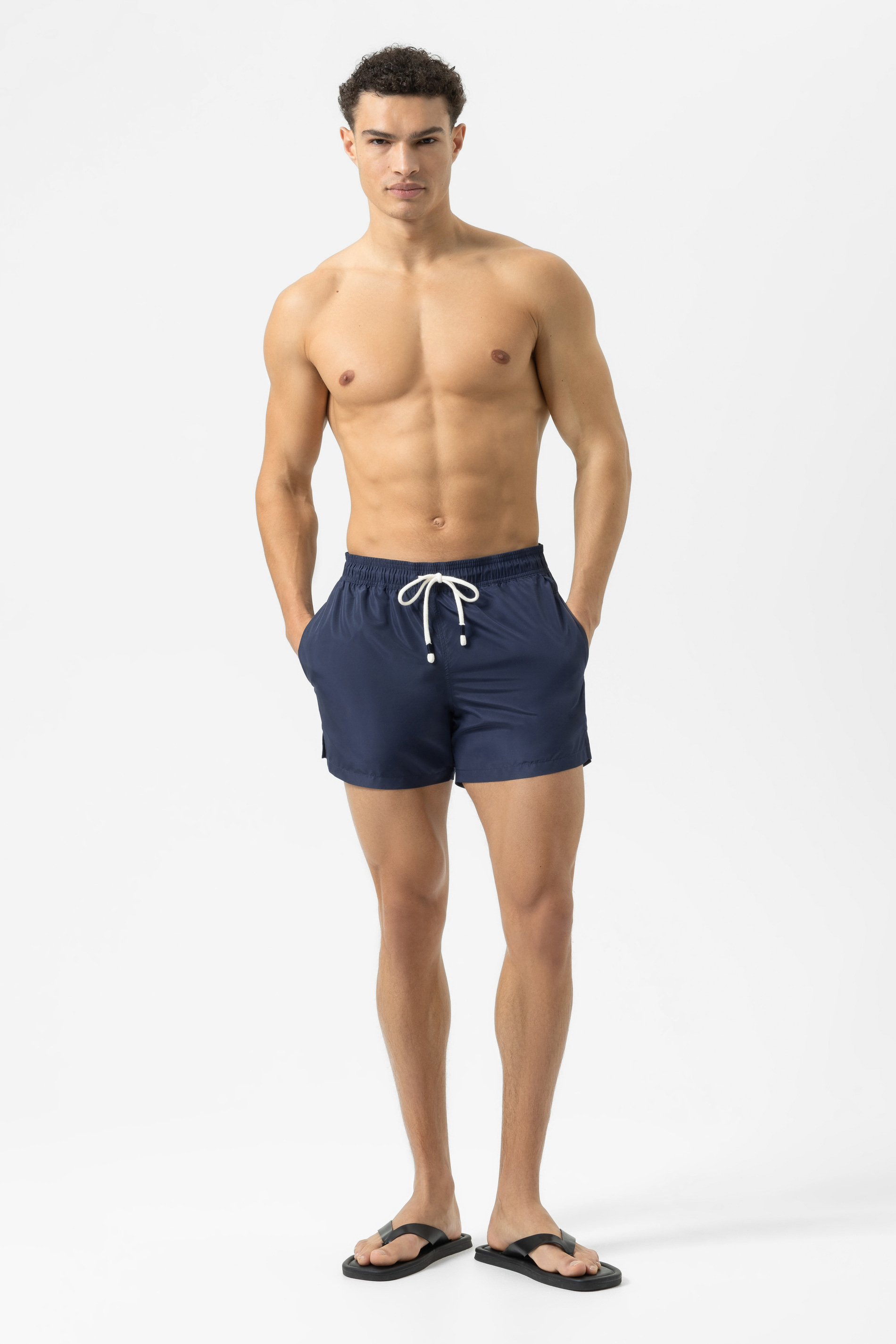 Thumbnail - Badeshorts Serie Light And Free Yacht Blue