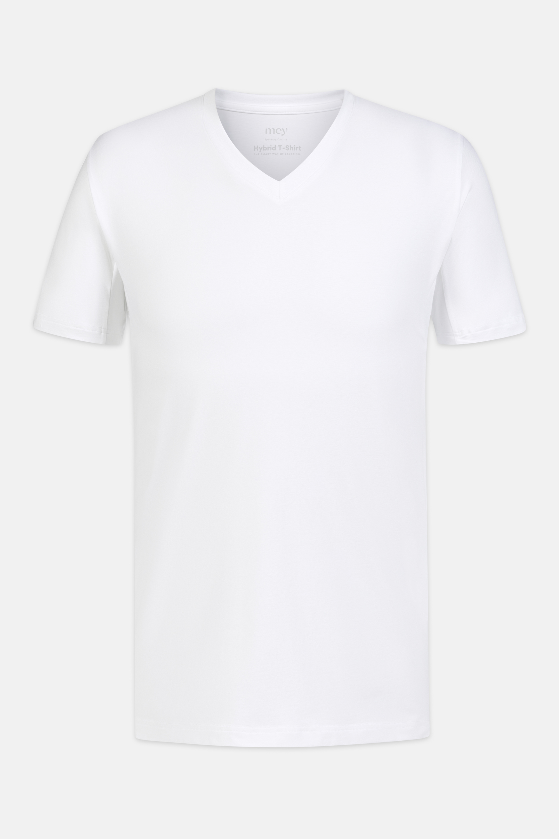 Mey Herren Hybrid T-Shirt Serie Hybrid T-Shirt Weiß