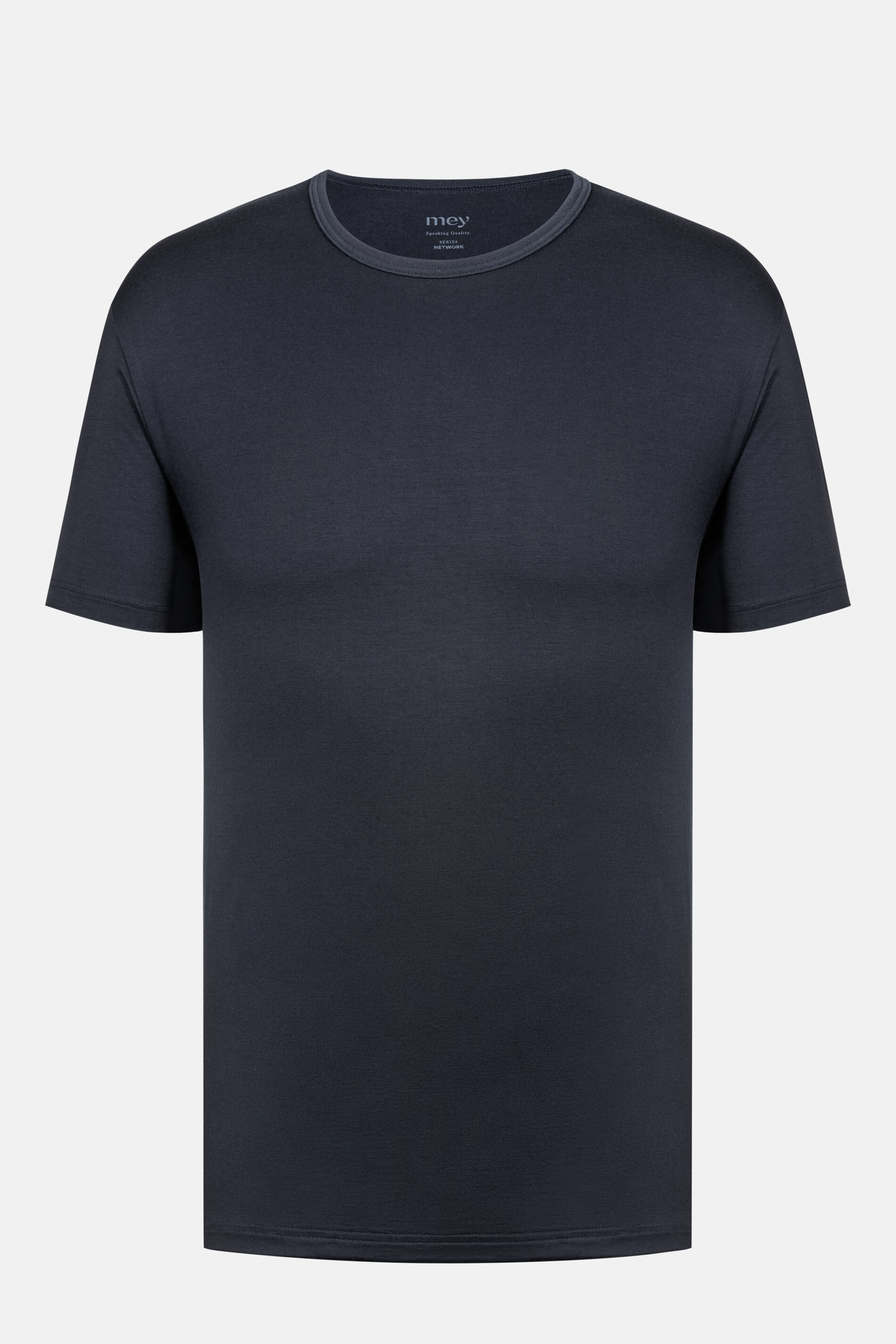 Mey Herren Shirt Serie Network Marine Blau